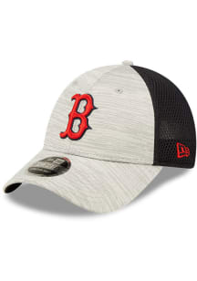New Era Boston Red Sox Active 9FORTY Adjustable Hat - Grey