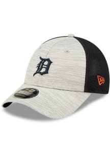 New Era Detroit Tigers Active 9FORTY Adjustable Hat - Grey