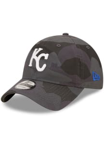 New Era Kansas City Royals Camo Core Classic 9TWENTY 2.0 Adjustable Hat - Black