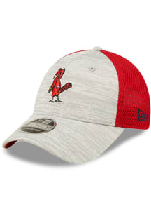 New Era St Louis Cardinals Active 9FORTY Adjustable Hat - Grey