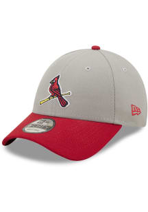 New Era St Louis Cardinals The League Adjustable Hat - Grey