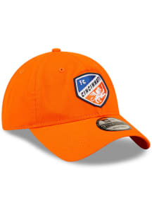 New Era FC Cincinnati Core Classic 2.0 Adjustable Hat - Orange