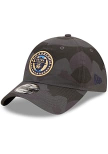 New Era Philadelphia Union Camo Core Classic 9TWENTY 2.0 Adjustable Hat - Black