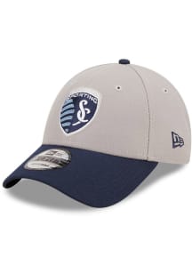 New Era Sporting Kansas City The League Adjustable Hat - Grey