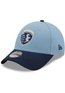 New Era Sporting Kansas City The League Adjustable Hat - Light Blue