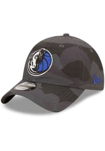 New Era Dallas Mavericks Camo Core Classic 9TWENTY 2.0 Adjustable Hat - Black