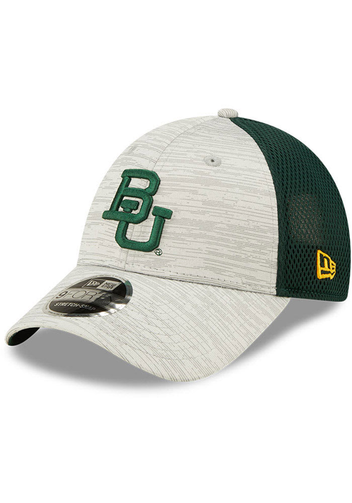 New Era Baylor Bears Active 9FORTY Adjustable Hat - Grey