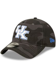 New Era Kentucky Wildcats Camo Core Classic 9TWENTY 2.0 Adjustable Hat - Black