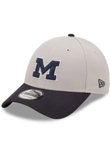 New Era Michigan Wolverines The League Adjustable Hat - Grey