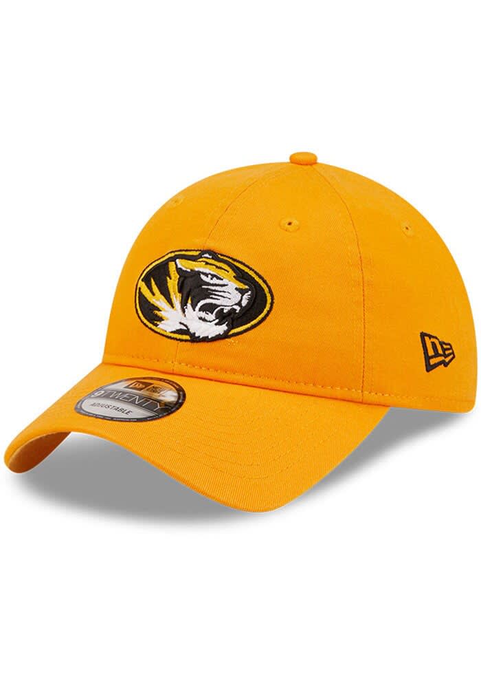 New Era Missouri Tigers Core Classic 2.0 Adjustable Hat Gold