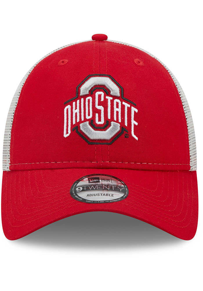 New Era Ohio State Buckeyes Loyal Truck 9TWENTY Adjustable Hat - Red