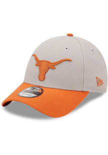 New Era Texas Longhorns The League Adjustable Hat - Grey