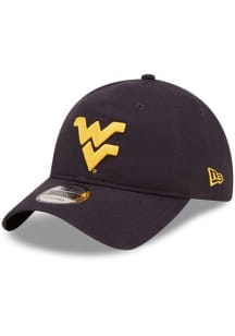 New Era West Virginia Mountaineers Core Classic 2.0 Adjustable Hat - Navy Blue