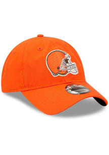 New Era Cleveland Browns Core Classic 2.0 Adjustable Hat - Orange