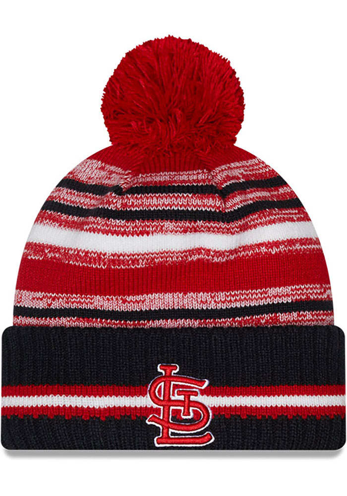 Louisville Cardinals New Era Sport Knit Hat with Pom