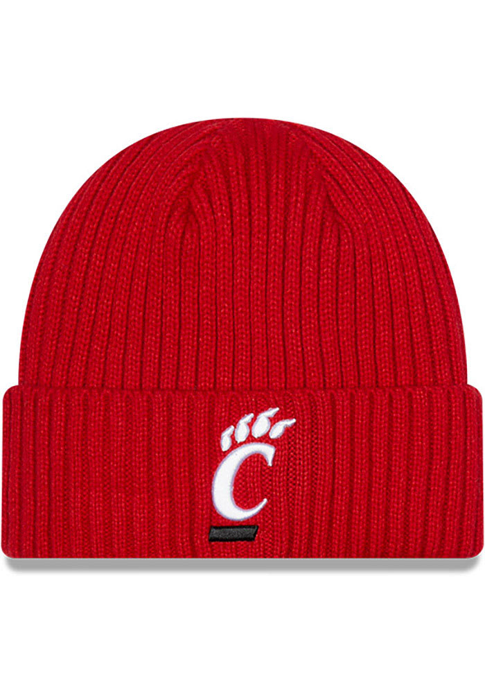 New Era Cincinnati Bearcats Red Core Classic Mens Knit Hat