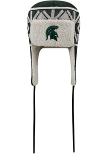 New Era Michigan State Spartans Green Trapper Mens Knit Hat