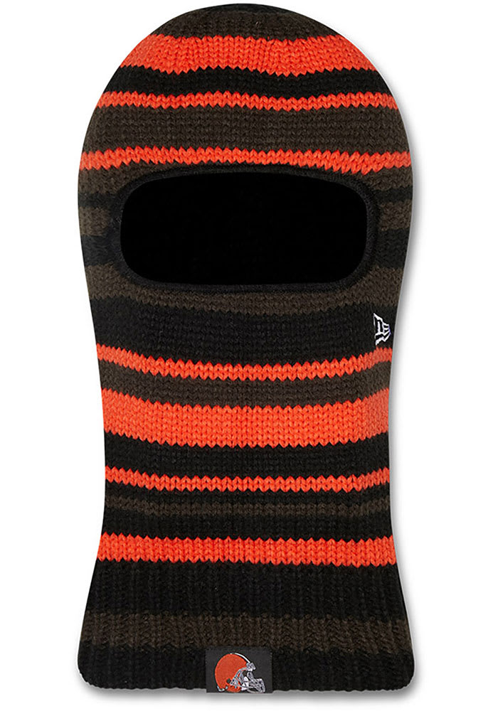 Cleveland Browns New Era BLACK Balaclava Knit Hat - 59013884