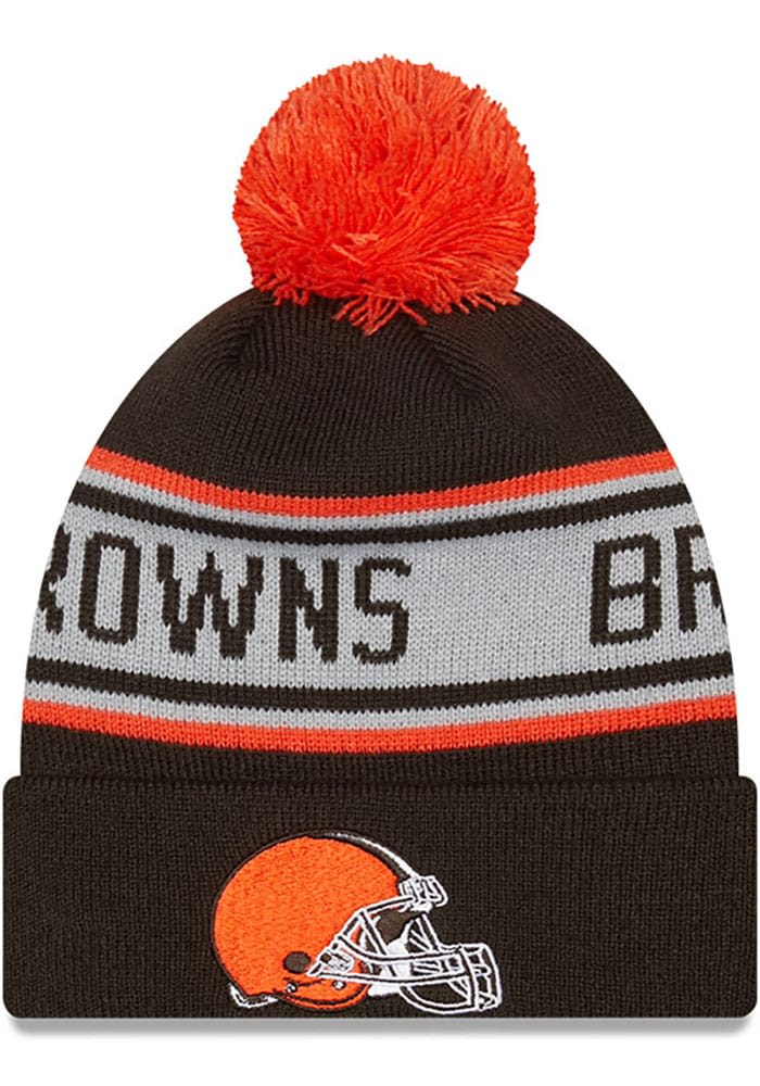 Men's New Era Red St. Louis City SC Kick Off Cuffed Knit Hat with Pom