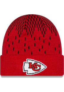 New Era Kansas City Chiefs Red Freeze Mens Knit Hat