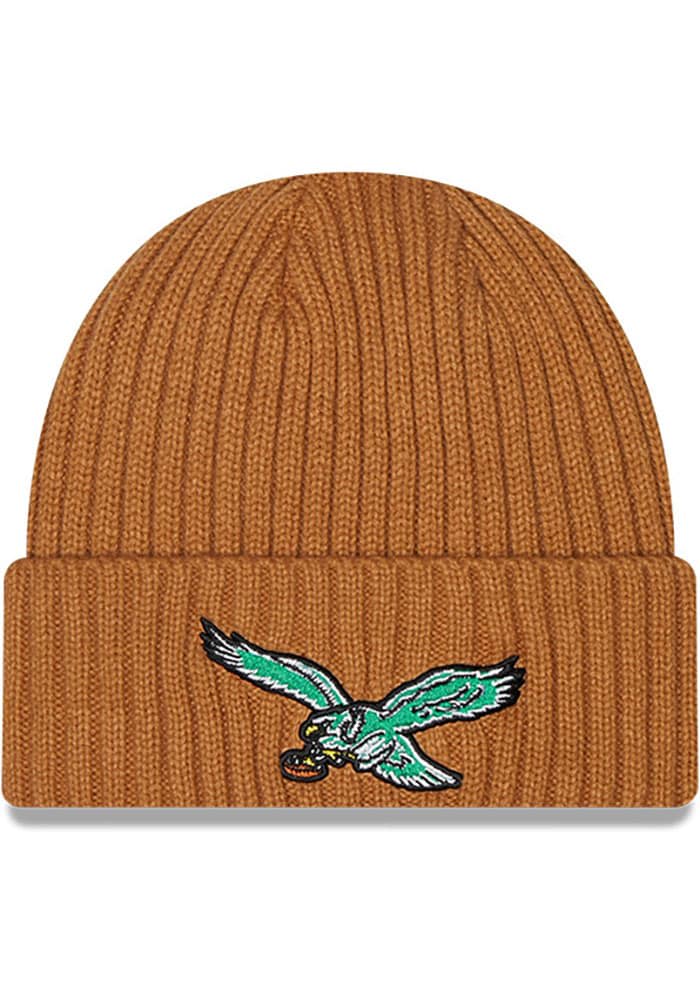 Shop New Era Philadelphia Eagles Core Classic Knit Hat 60159165 green