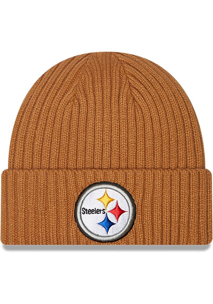 Pittsburgh Steelers Beanie New Era Blackletter Cuffed Knit Hat