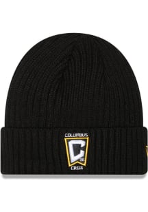 New Era Columbus Crew Black Core Classic Mens Knit Hat
