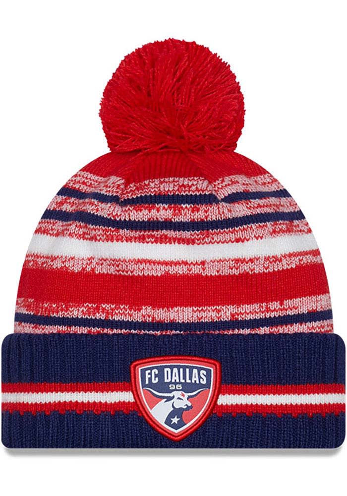 Men's FC Dallas New Era Red Americana 9TWENTY Adjustable Hat