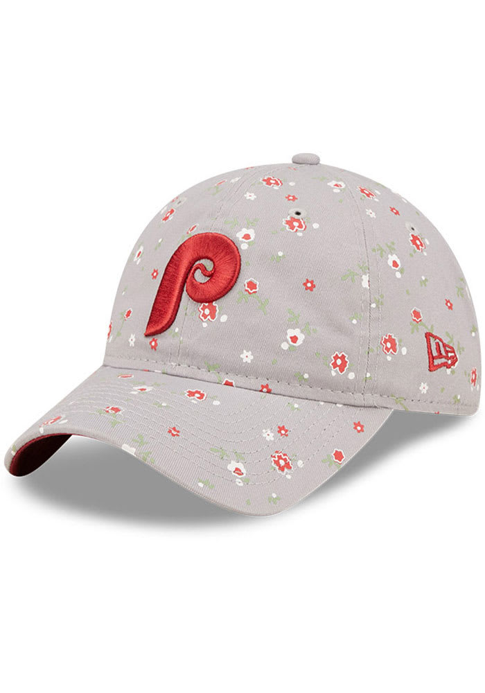 Women's Washington Nationals New Era Red Team Blossom 9TWENTY Adjustable Hat