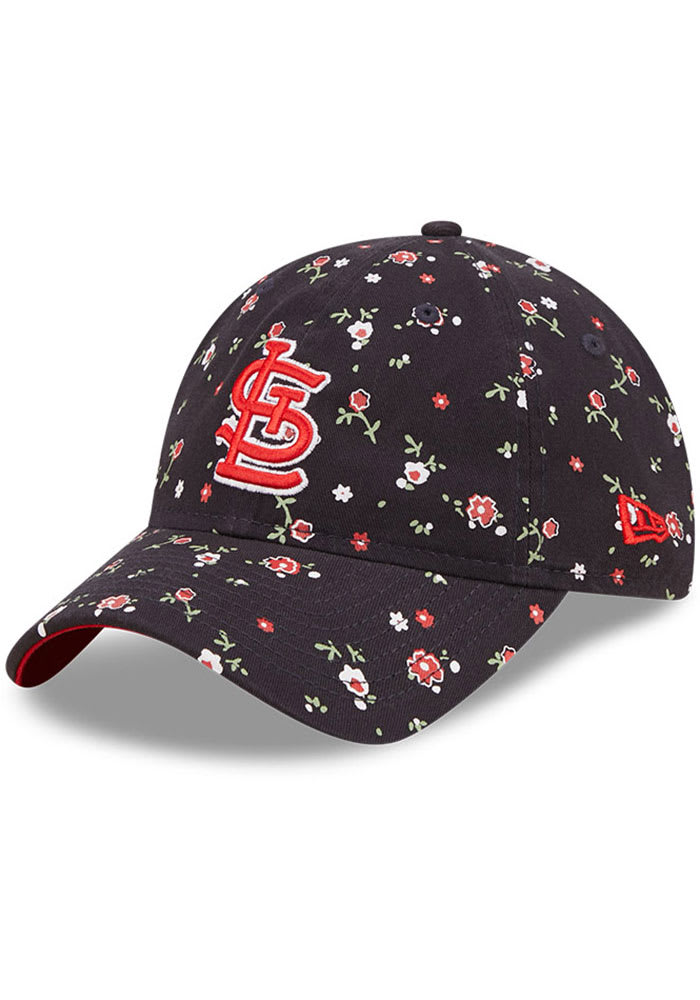 Women's New Era White St. Louis Cardinals Palms 9TWENTY Adjustable Hat