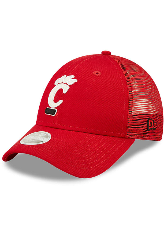 New Era Cincinnati Bearcats Red Logo Spark 9FORTY Womens Adjustable Hat