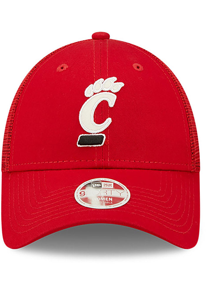 New Era Cincinnati Bearcats Red Logo Spark 9FORTY Womens Adjustable Hat