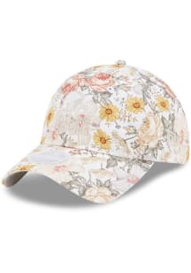 New Era Cleveland Browns White Bloom 9TWENTY Womens Adjustable Hat