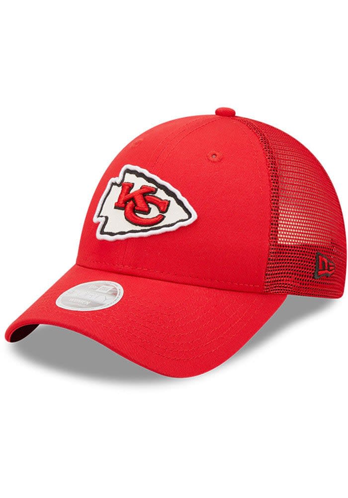 Kansas City Chiefs 2021 Women's HOME SL RED/YELLOW 9FORTY Hat - New Er