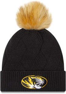 New Era Missouri Tigers Black Snowy Womens Knit Hat