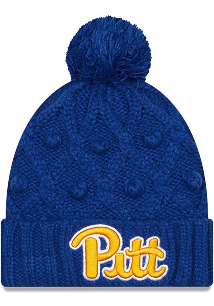 Pitt Panthers New Era Toasty Womens Knit Hat - BLUE