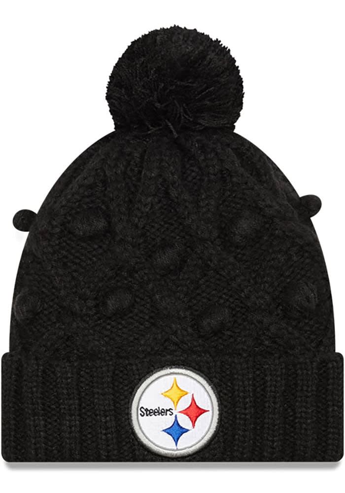 Pittsburgh Steelers New Era Helmet Head Knit Hat