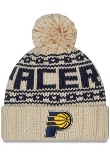New Era Indiana Pacers White Sport Womens Knit Hat