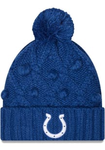 New Era Indianapolis Colts Blue Toasty Womens Knit Hat