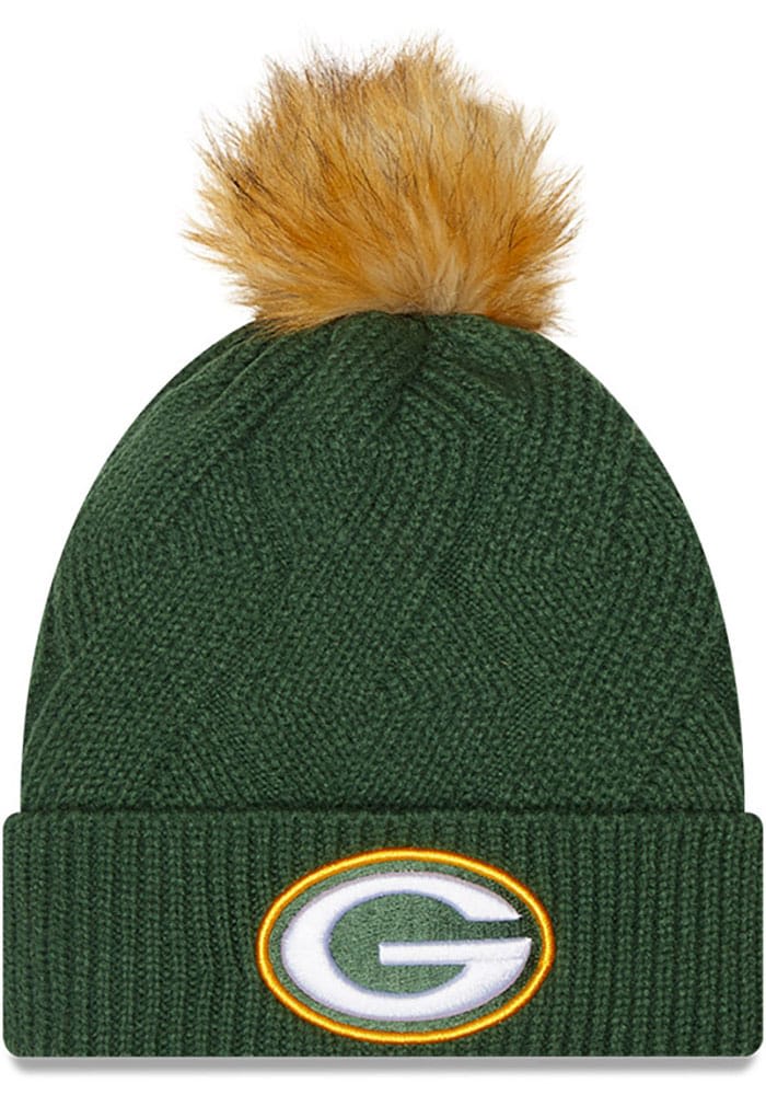 Green Bay Packers Sport Knit Cuffed Pom Knit Cap / Beanie – Green Bay Stuff