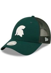 New Era Michigan State Spartans Green Logo Spark 9FORTY Womens Adjustable Hat