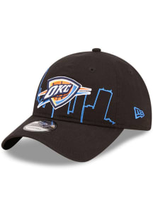 New Era Oklahoma City Thunder 2022 Tip Off 9TWENTY Adjustable Hat - Black