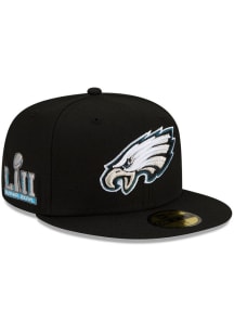 New Era Philadelphia Eagles Mens Midnight Green Patch Up 59FIFTY Fitted Hat