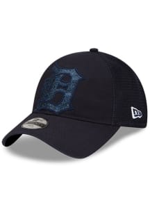 New Era Detroit Tigers Navy Blue JR Shined Up Trucker 9FORTY Youth Adjustable Hat