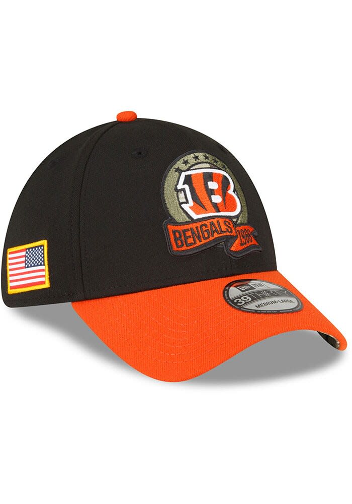 New Era Men's Cincinnati Bengals Training Camp 39Thirty Stretch Fit Hat