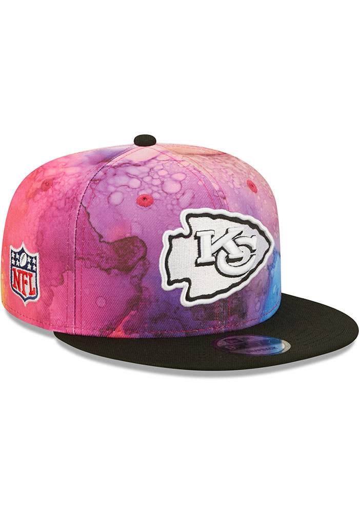 New Era Kansas City Chiefs Pink 2022 Crucial Catch 9FIFTY Mens Snapback Hat