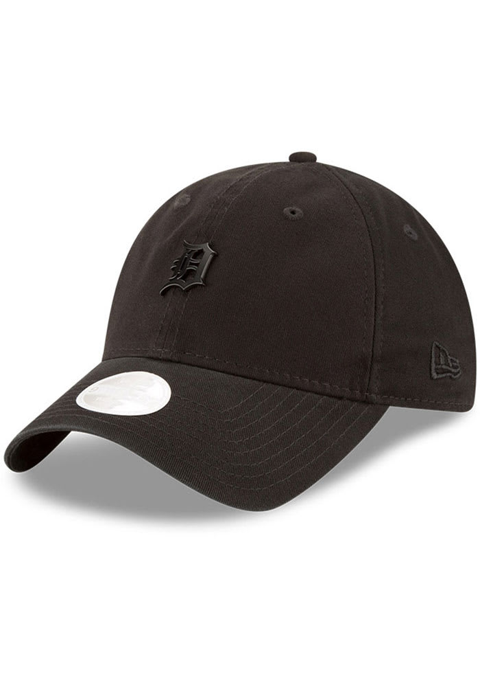 New Era Detroit Tigers Black Micro Matte 9TWENTY Womens Adjustable Hat
