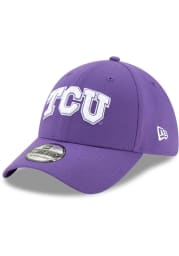 New Era TCU Horned Frogs Mens Purple Team Classic 39THIRTY Flex Hat
