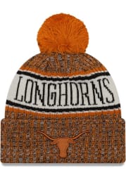 New Era Texas Longhorns Burnt Orange NE18 Sport Mens Knit Hat