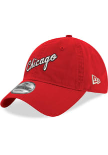 New Era Chicago Bulls 2022 City Series 9TWENTY Adjustable Hat - Red